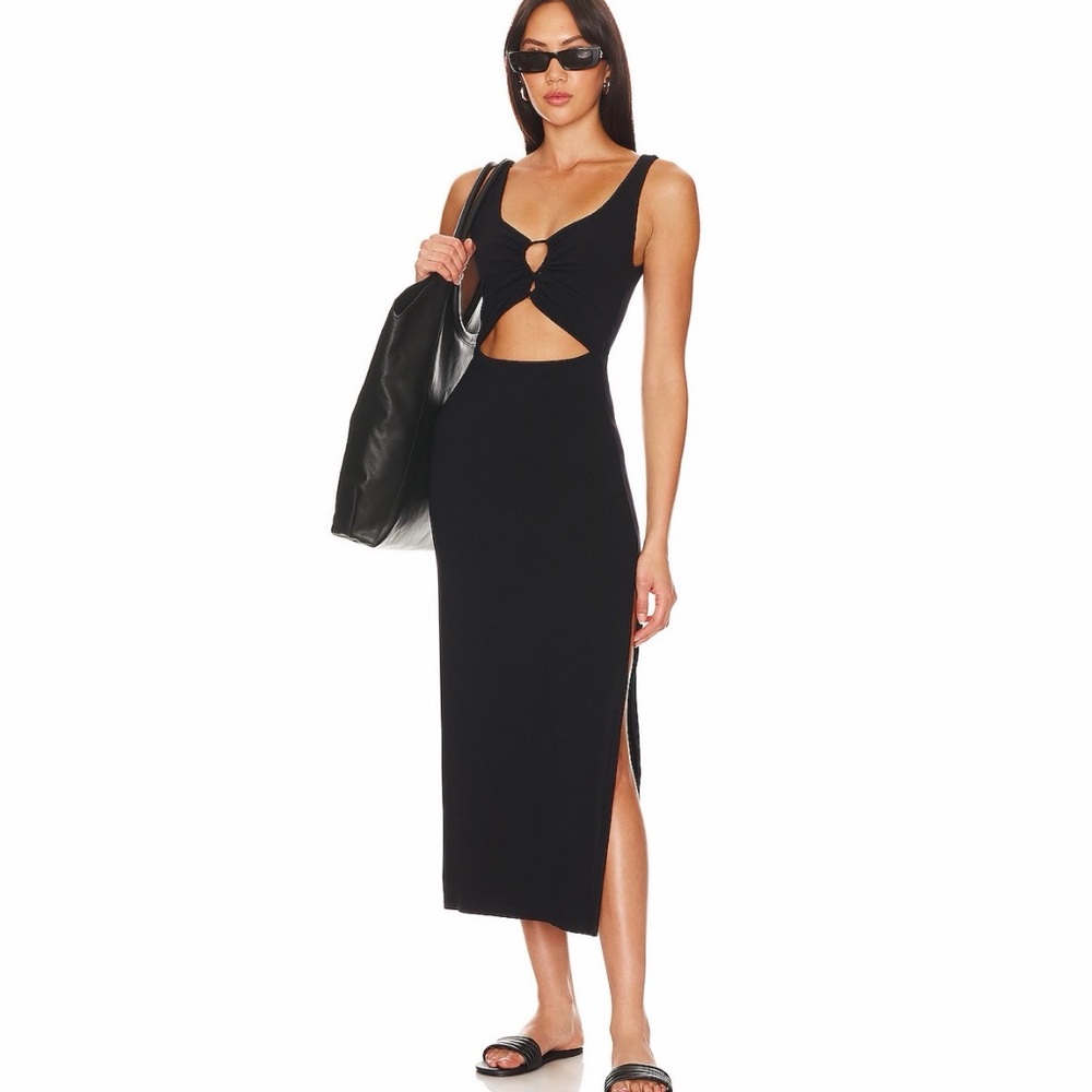 NWT l*space Camille Dress in Black